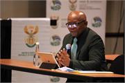 MEC for COGTA Eastern Cape Province Hon Xolile Nqatha making his presentation 11